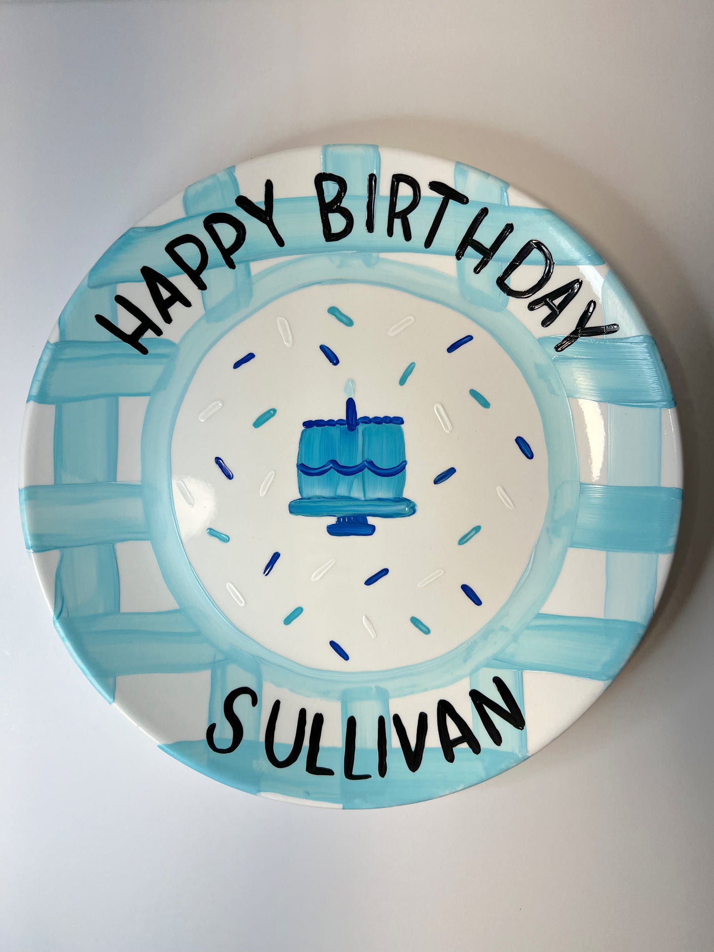 Customizable Celebratory Plate