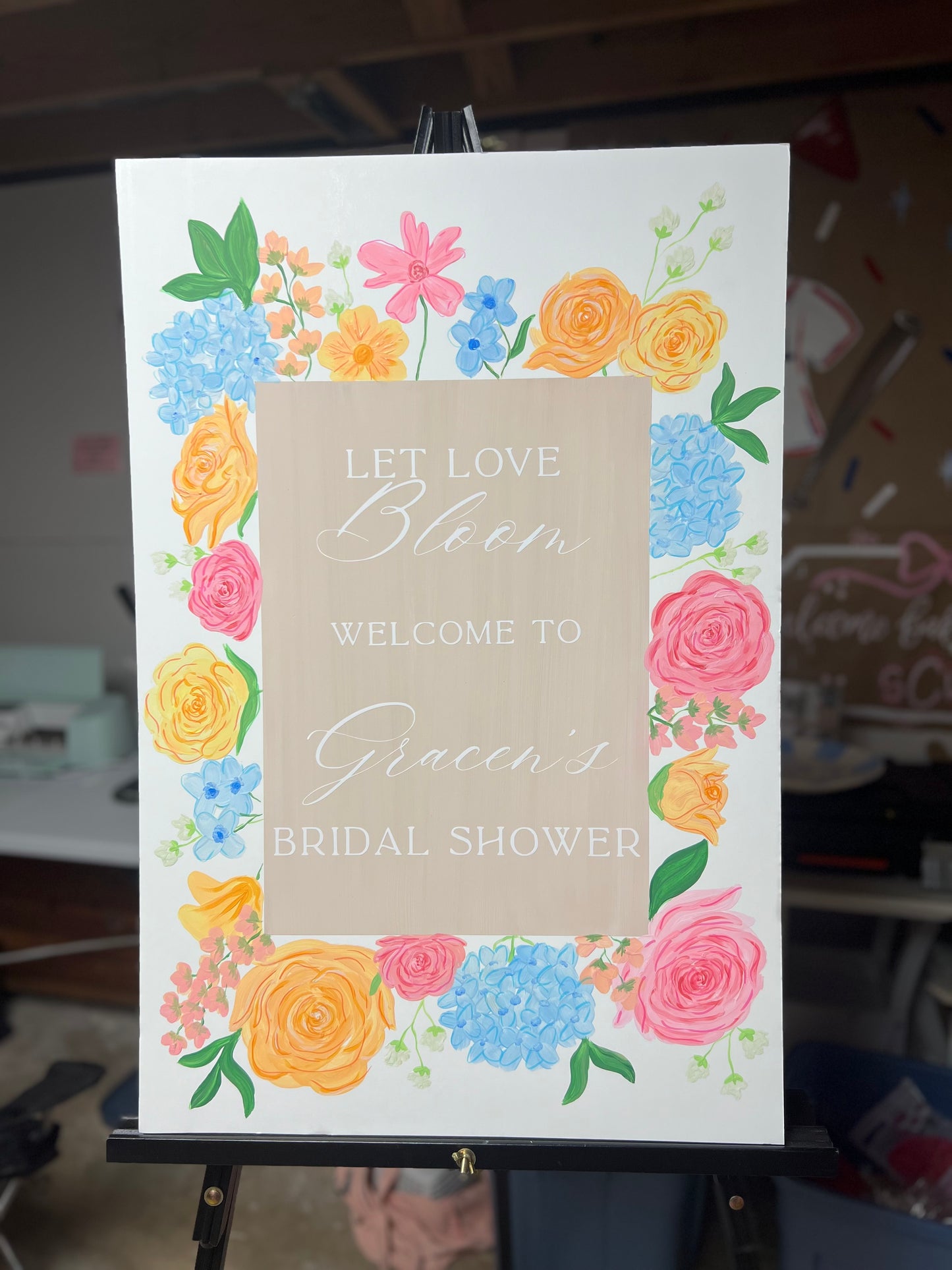 Customizable Hard Board Sign