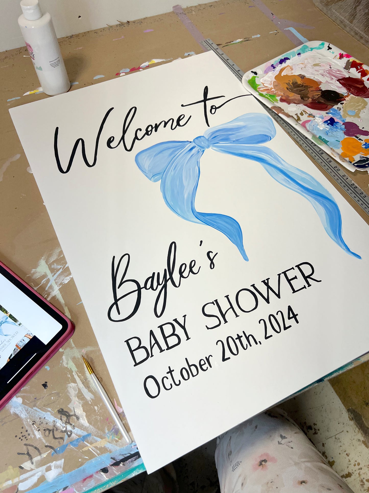 Customizable Hard Board Sign