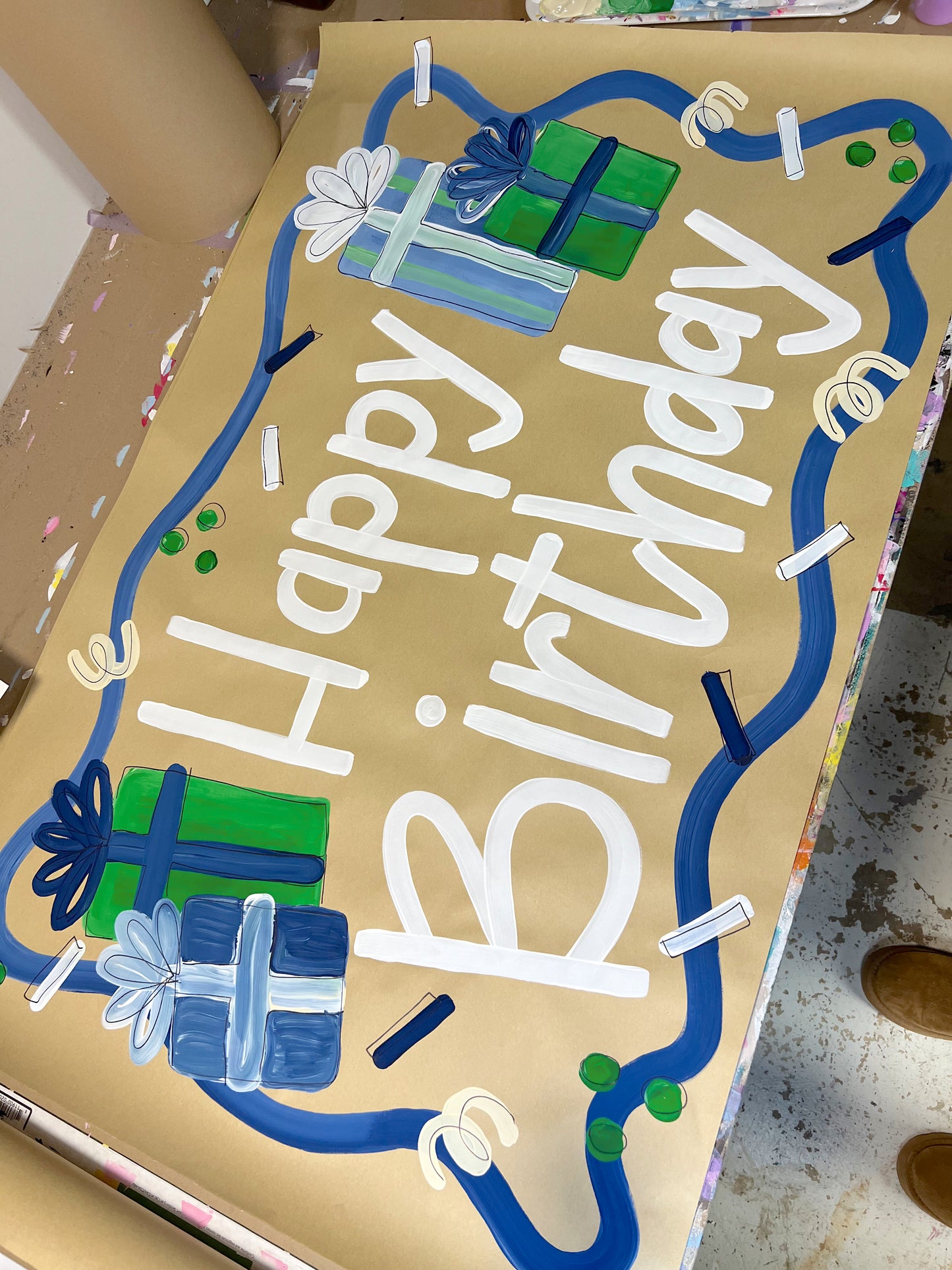 Happy Birthday presents #2 - Ready To Ship Banner