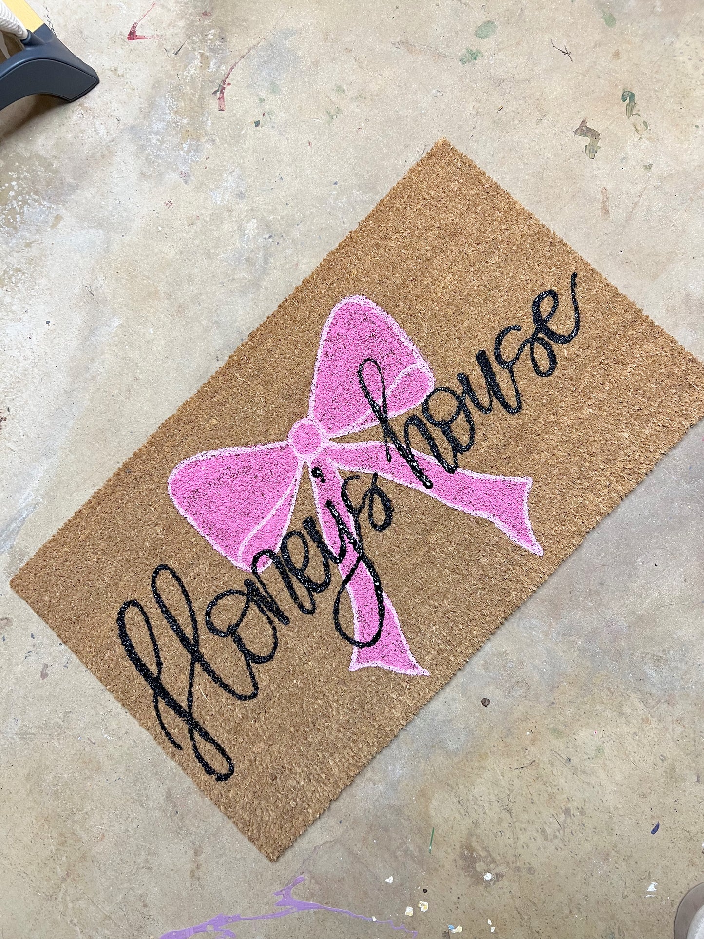 Customizable Doormat