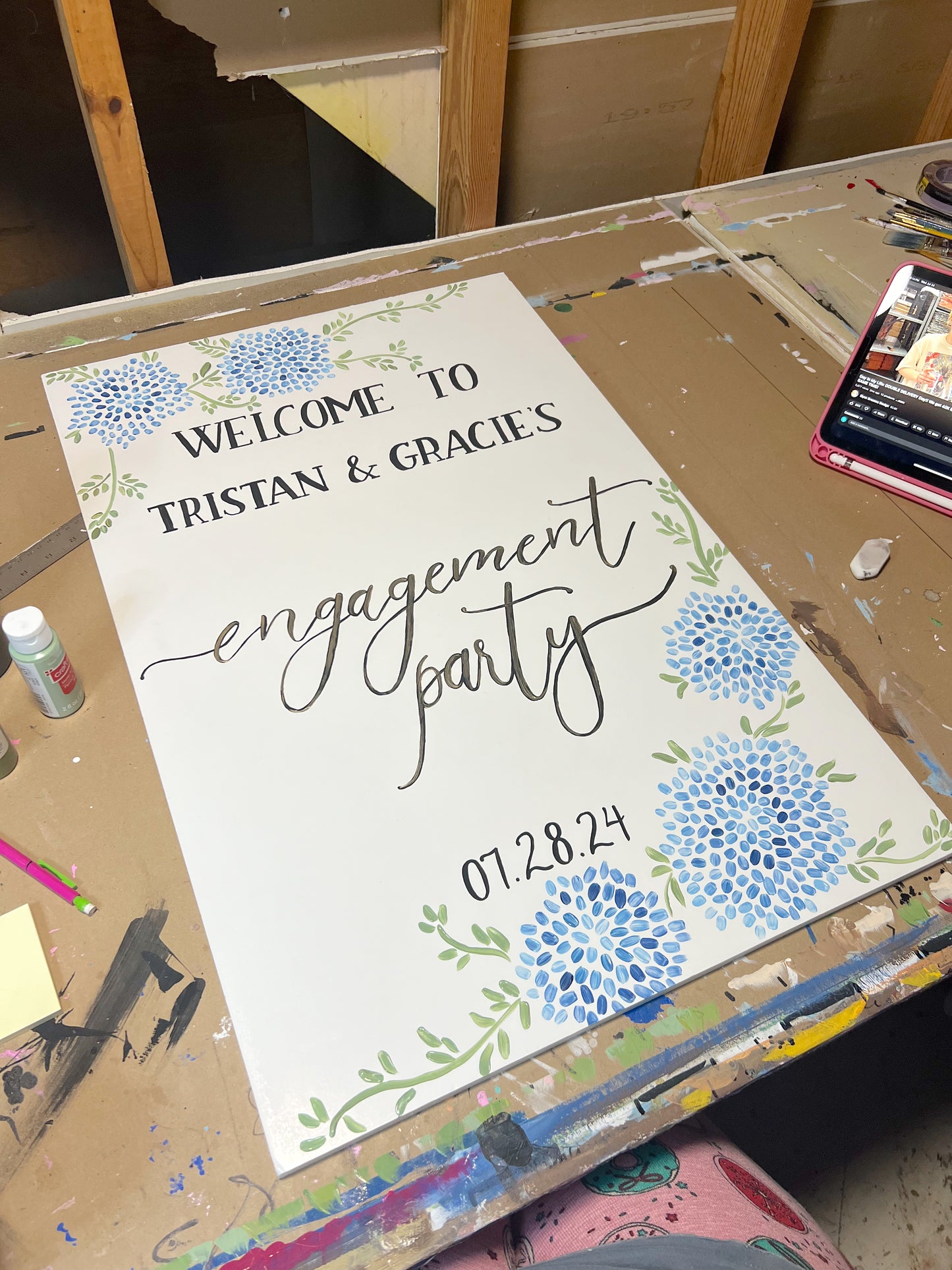 Customizable Hard Board Sign