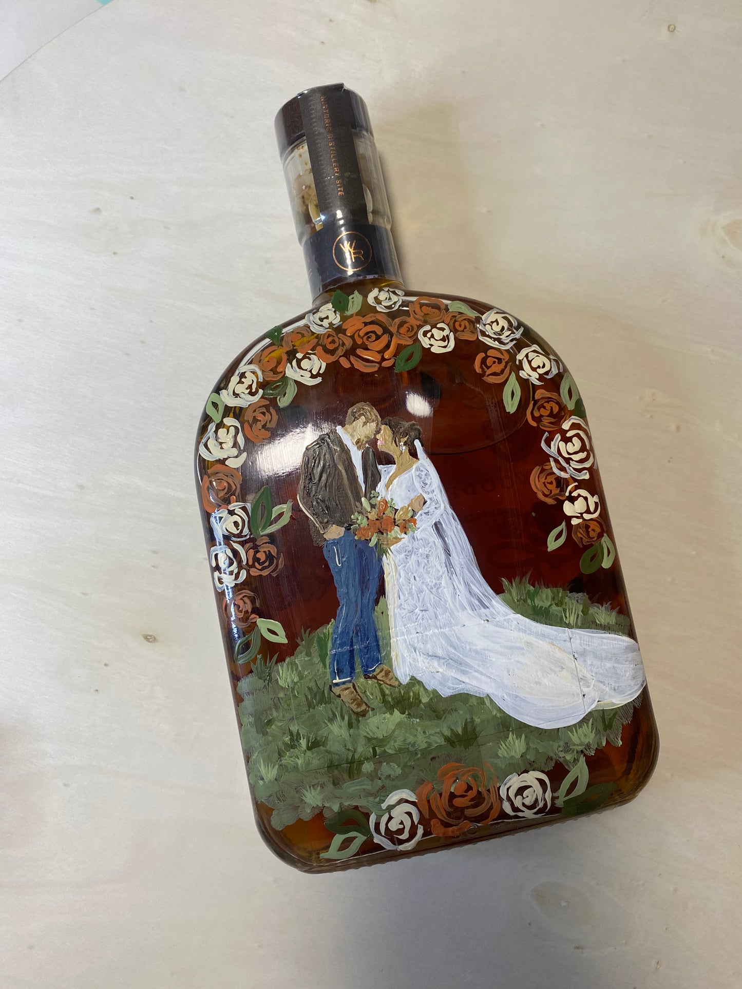 Customizable Celebratory Whiskey Bottle