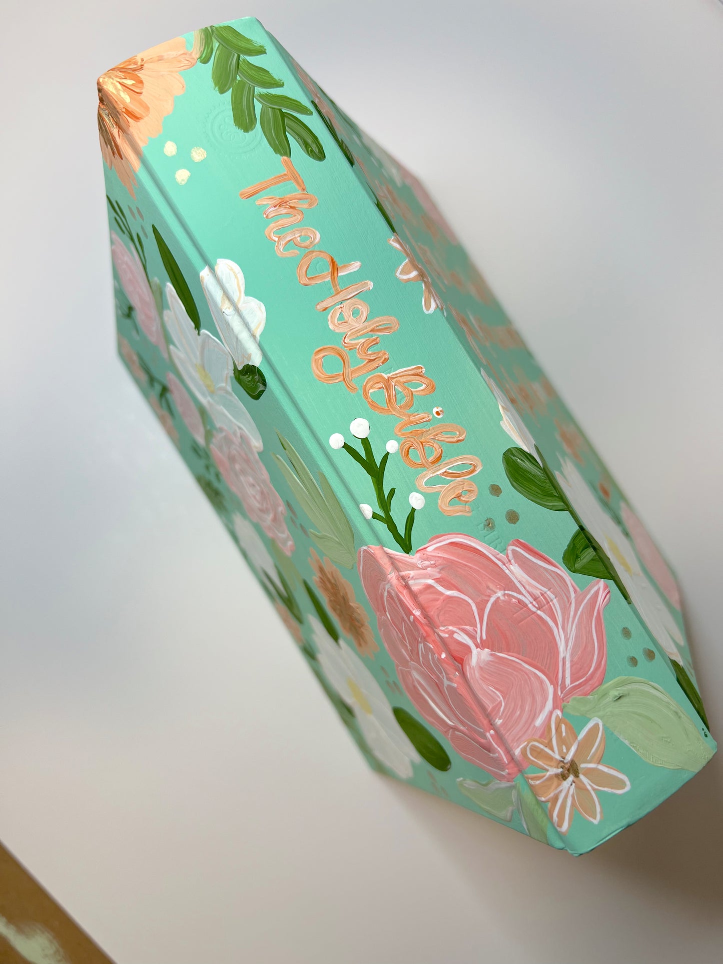 Customizable Hand Painted Bible