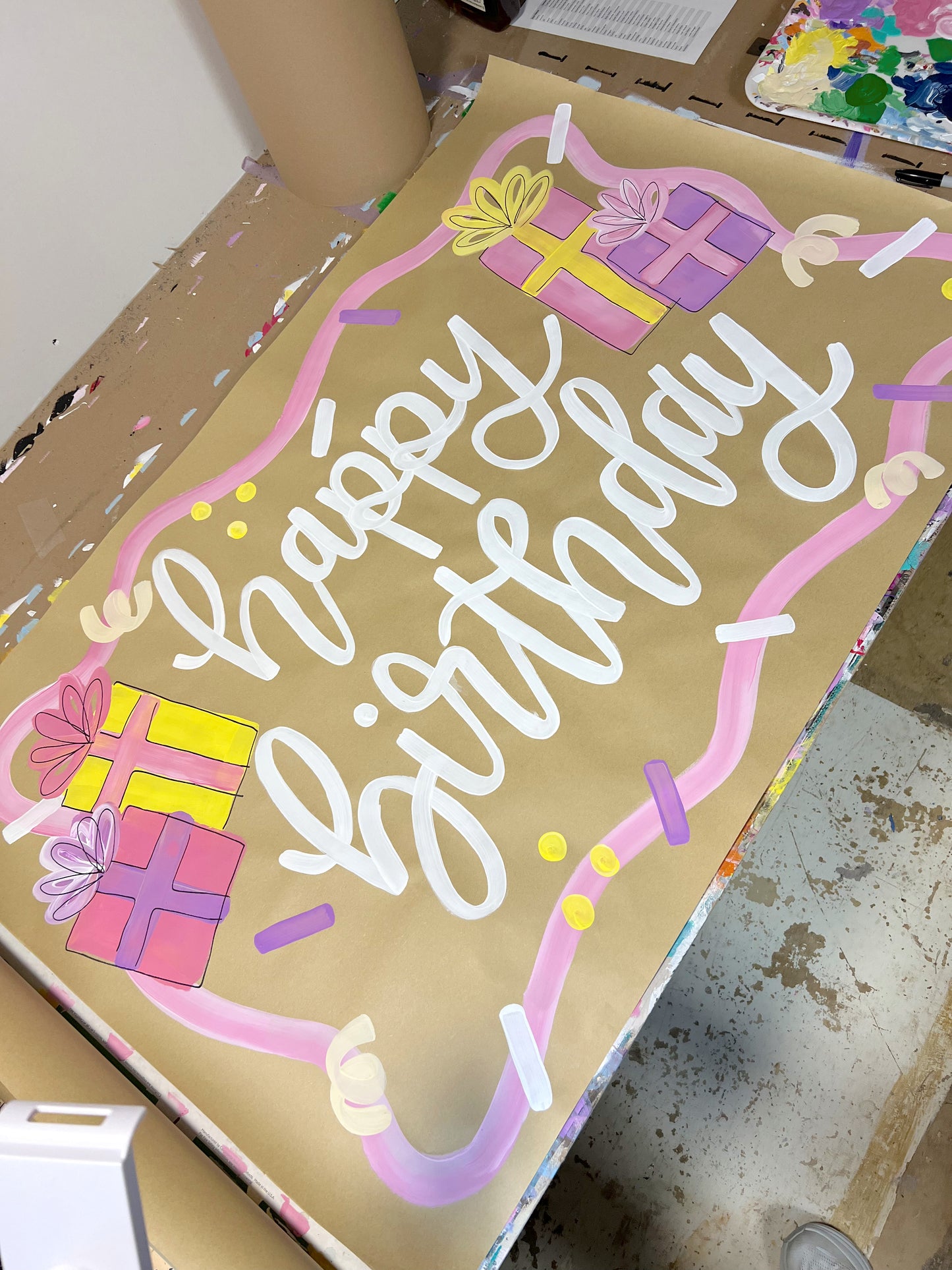 Happy Birthday presents #1 - Ready To Ship Banner