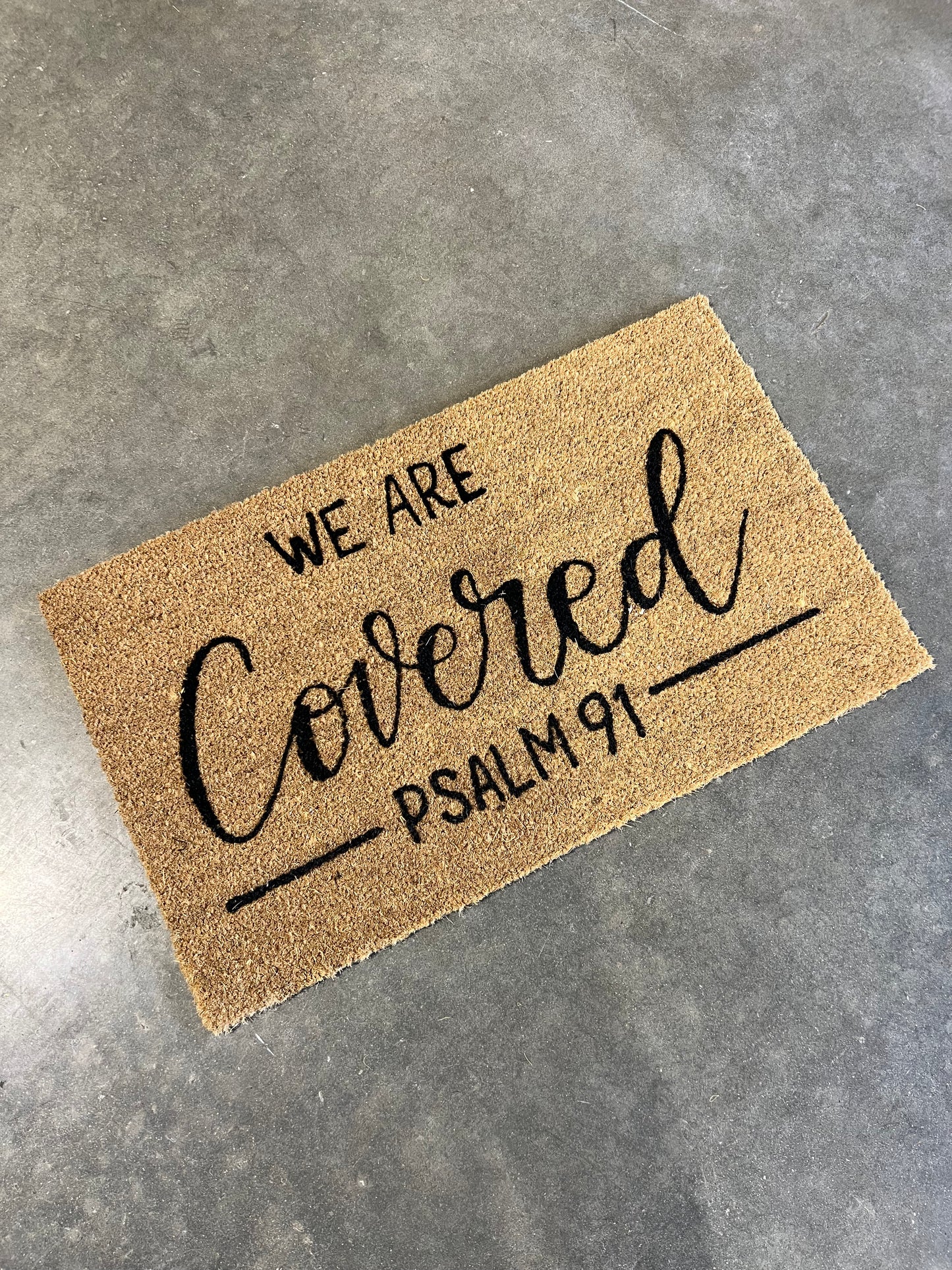 Customizable Doormat