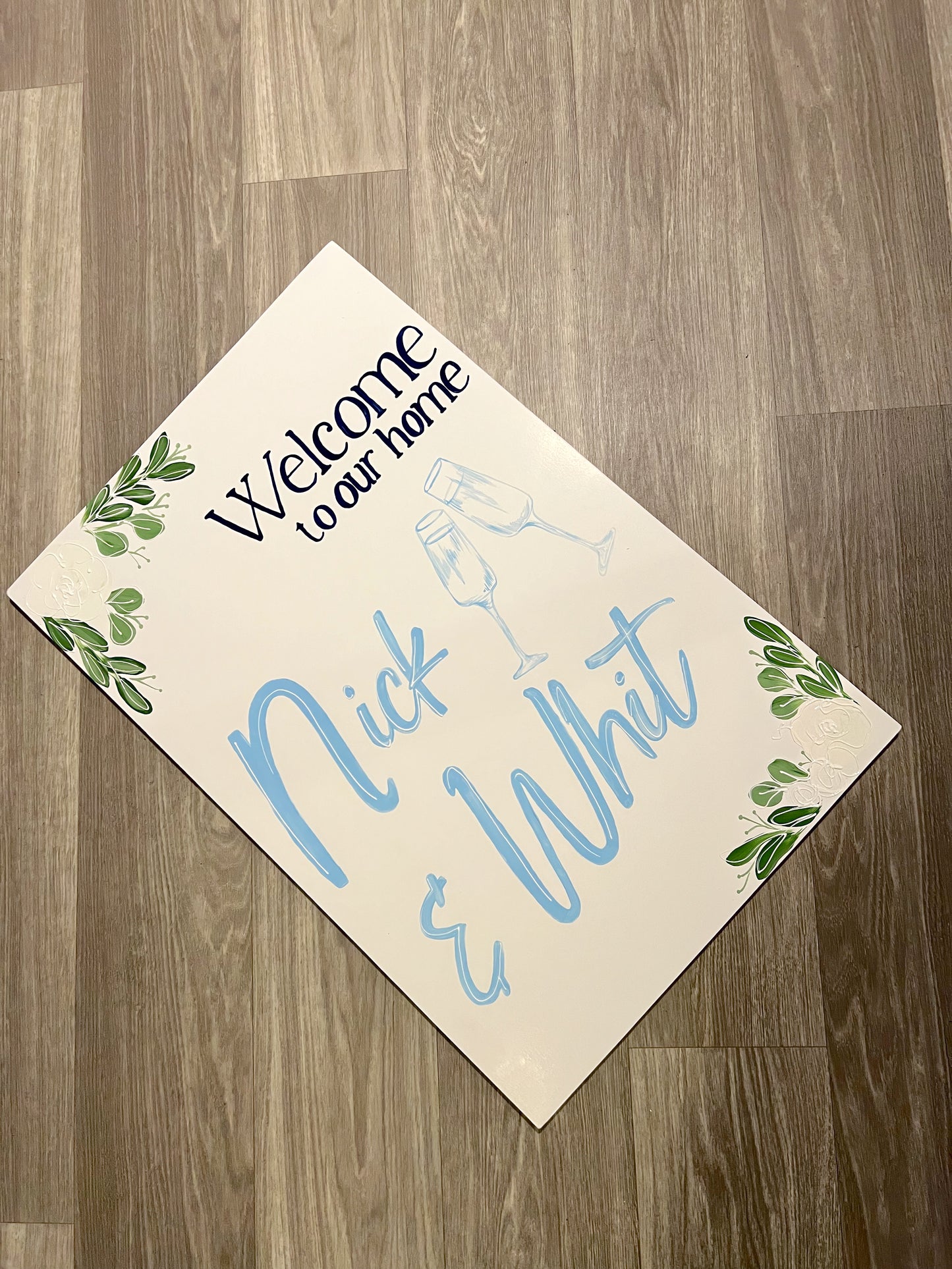 Customizable Hard Board Sign