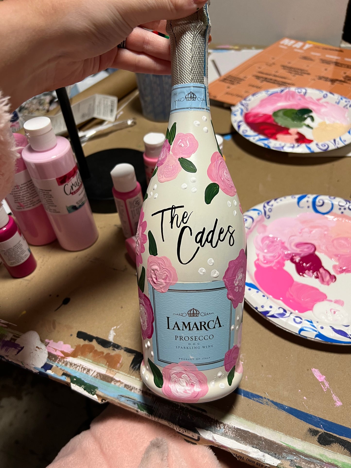 Customizable Celebratory Champagne Bottles