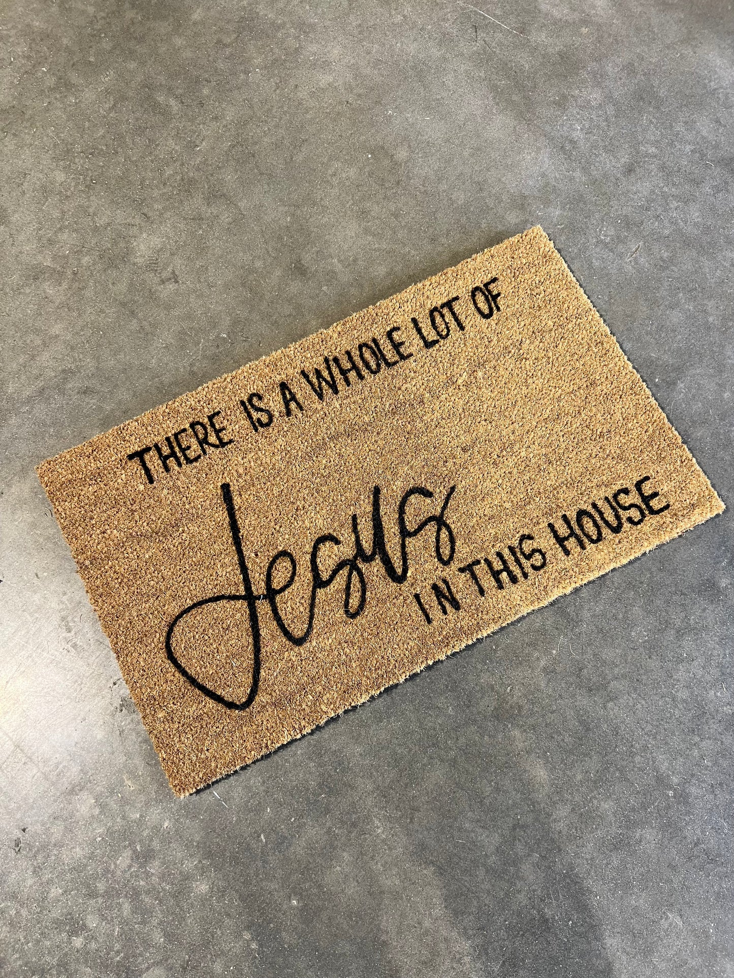 Customizable Doormat