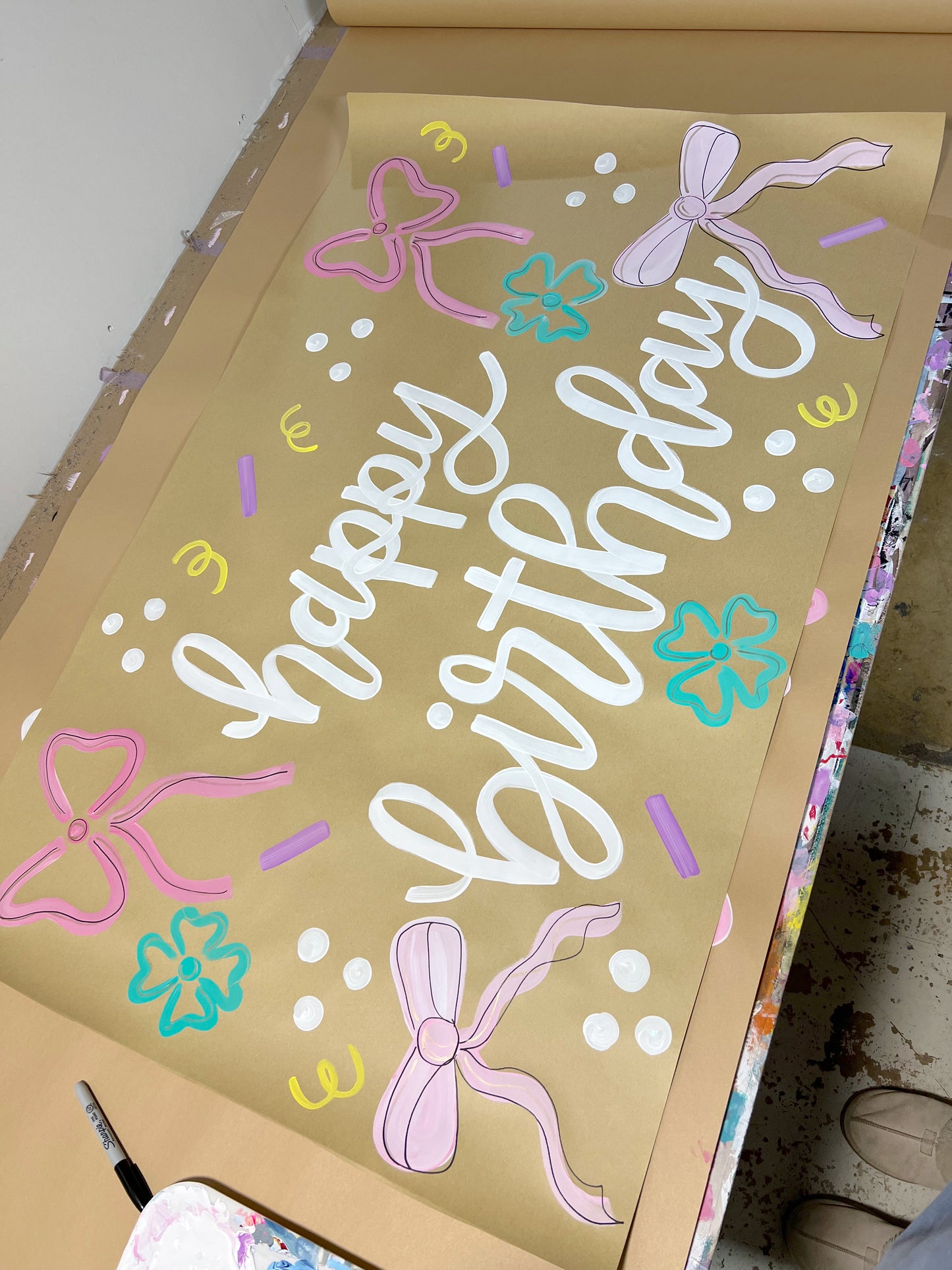 Happy Birthday Bows #1 - Ready To Ship Banner