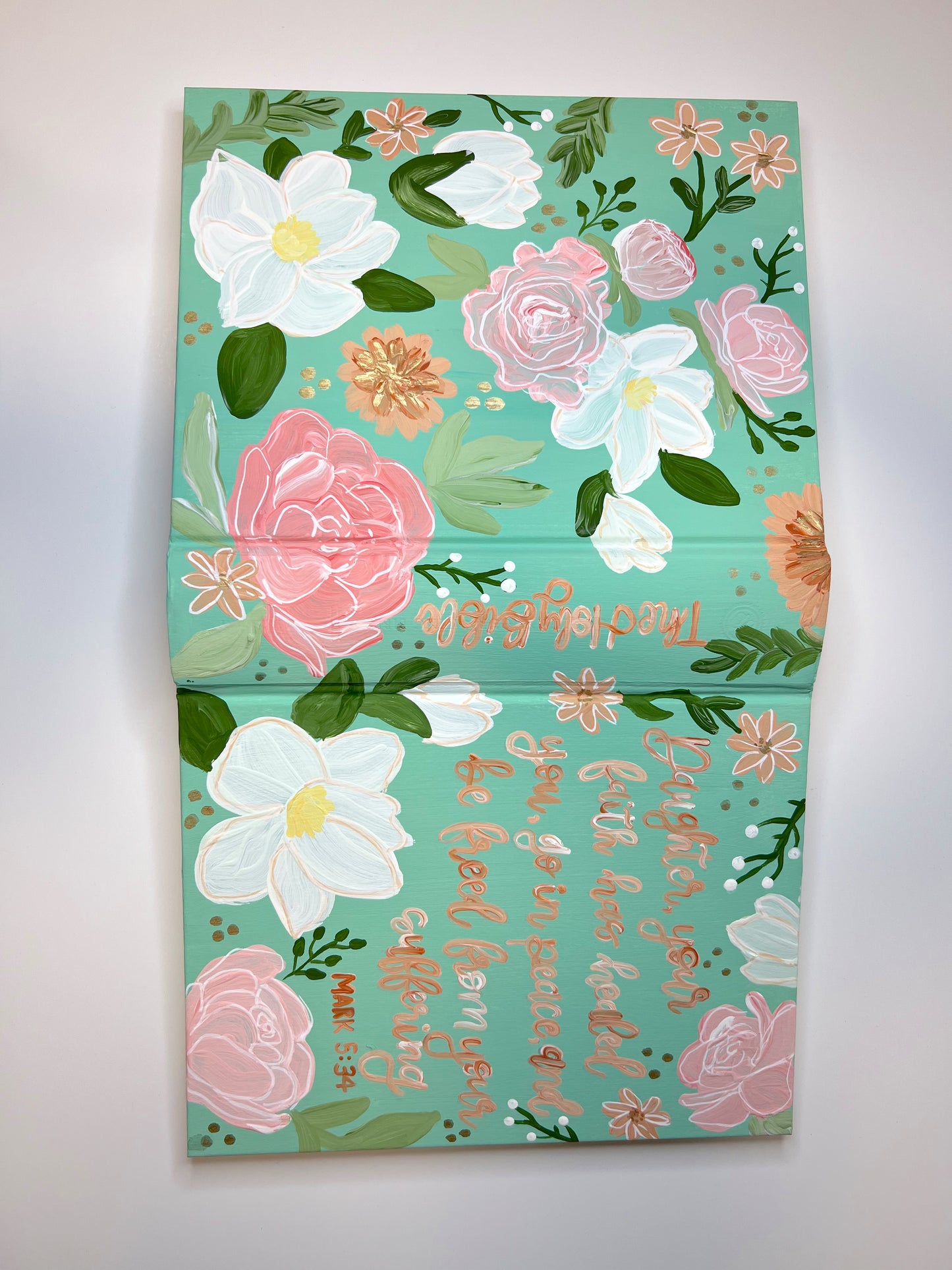 Customizable Hand Painted Bible