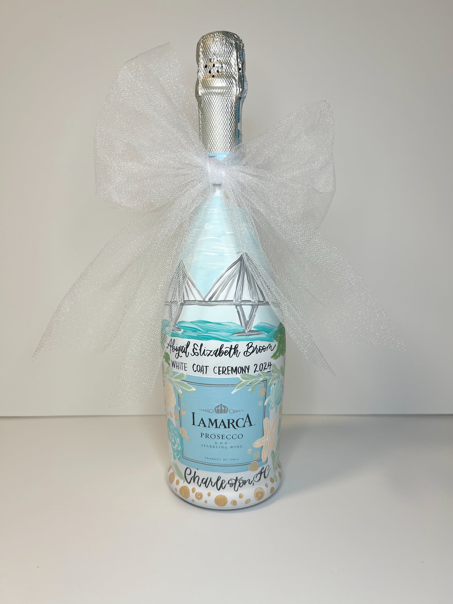 Customizable Celebratory Champagne Bottles