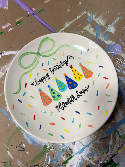 Customizable Celebratory Plate