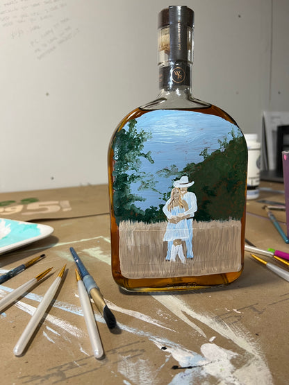 Customizable Celebratory Whiskey Bottle