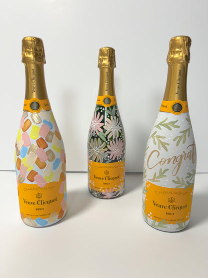 Customizable Celebratory Champagne Bottles