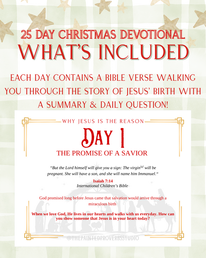 25 Days of Christmas Devotional: Walking Through the Birth of Jesus