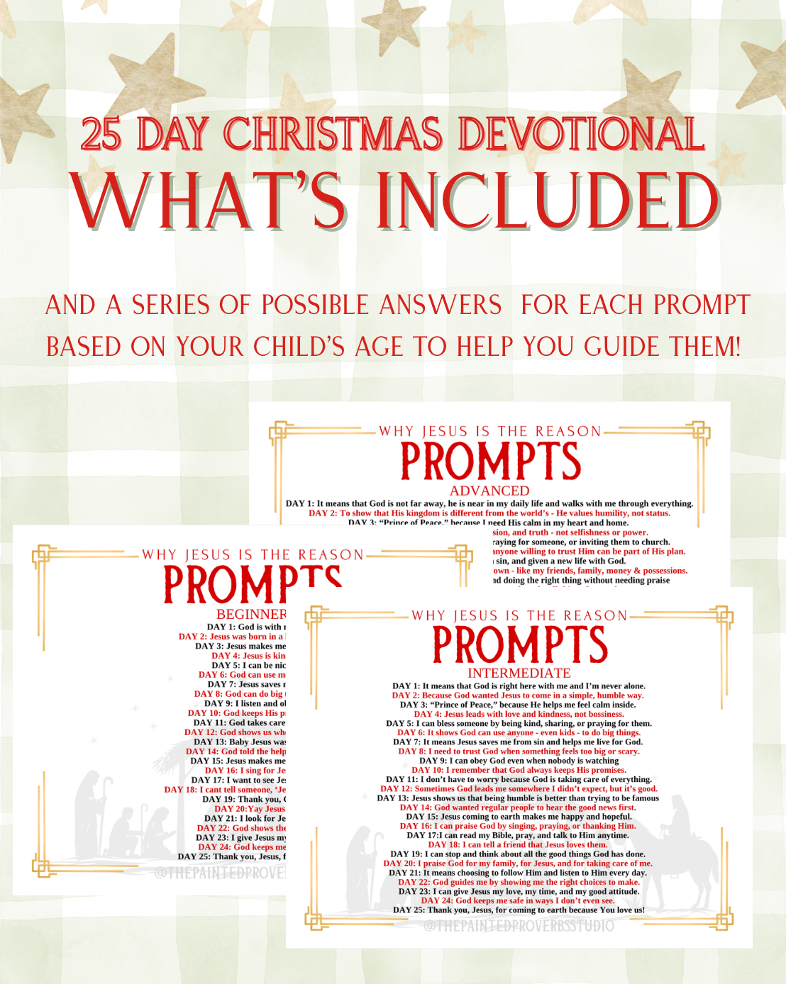 25 Days of Christmas Devotional: Walking Through the Birth of Jesus