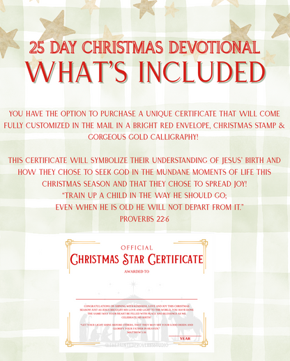 25 Days of Christmas Devotional: Walking Through the Birth of Jesus